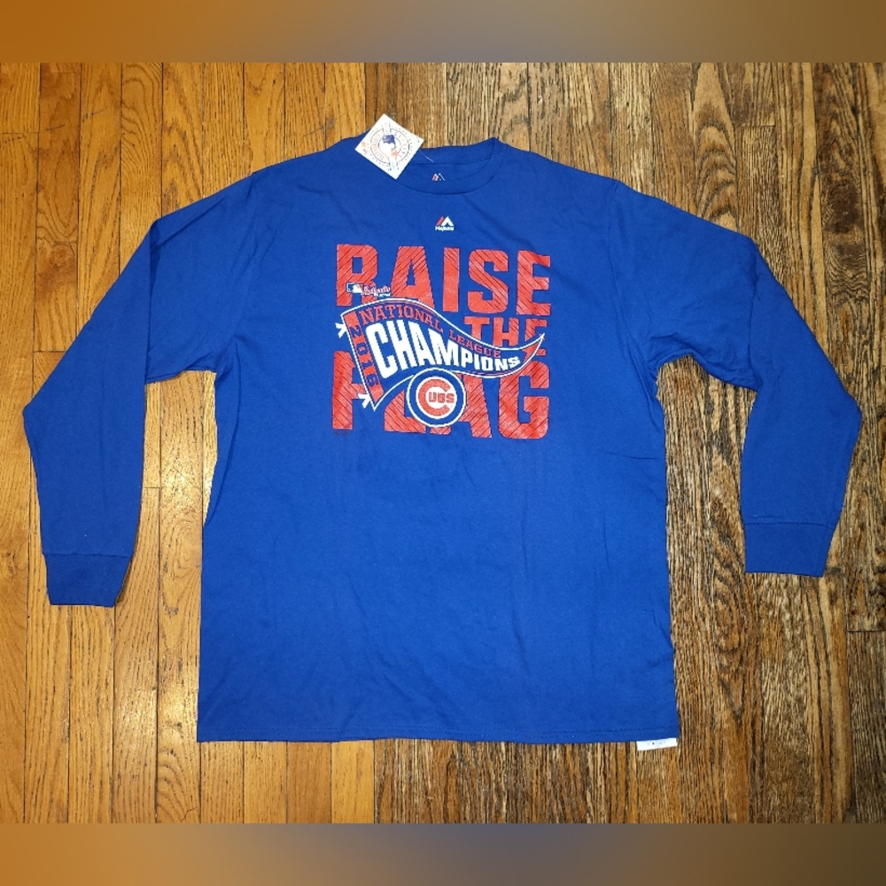 Majestic Chicago Cubs 2016 National League Champions Long-sleeve T-shirt